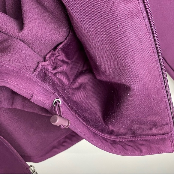 Columbia Kruser Ridge SoftShell Zip Up Winter Snow Jacket Coat Purple Size XL - Picture 5 of 6